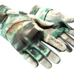 ★ Moto Gloves | Spearmint (Battle-Scarred)