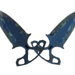 ★ Shadow Daggers | Bright Water (Battle-Scarred)