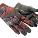 ★ Specialist Gloves | Crimson Kimono (Battle-Scarred)