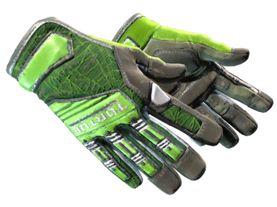 ★ Specialist Gloves | Emerald Web (Well-Worn) - Image 1