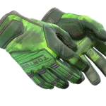 ★ Specialist Gloves | Lime Polycam (Battle-Scarred)