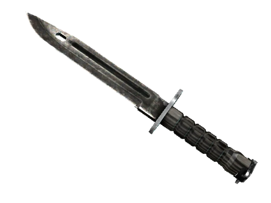 ★ StatTrak™ Bayonet | Black Laminate (Battle-Scarred) - Image 1