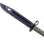 ★ StatTrak™ Bayonet | Blue Steel (Battle-Scarred)