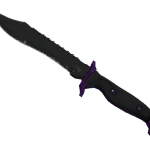 ★ StatTrak™ Bowie Knife | Ultraviolet (Well-Worn)