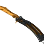 ★ StatTrak™ Butterfly Knife | Tiger Tooth (Minimal Wear)