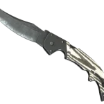 ★ StatTrak™ Falchion Knife | Black Laminate (Factory New)