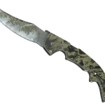 ★ StatTrak™ Falchion Knife | Safari Mesh (Battle-Scarred)