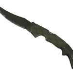 ★ StatTrak™ Falchion Knife | Safari Mesh (Well-Worn)