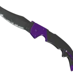 ★ StatTrak™ Falchion Knife | Ultraviolet (Field-Tested)