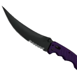 ★ StatTrak™ Flip Knife | Ultraviolet (Minimal Wear)
