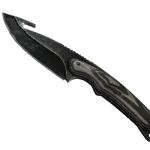 ★ StatTrak™ Gut Knife | Black Laminate (Well-Worn)