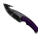 ★ StatTrak™ Gut Knife | Ultraviolet (Battle-Scarred)