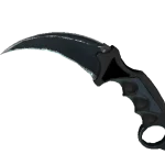 ★ StatTrak™ Karambit | Night (Well-Worn)