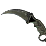 ★ StatTrak™ Karambit | Safari Mesh (Battle-Scarred)