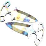 ★ StatTrak™ Shadow Daggers | Case Hardened (Well-Worn)