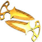 ★ StatTrak™ Shadow Daggers | Tiger Tooth (Factory New)