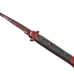 ★ StatTrak™ Stiletto Knife | Crimson Web (Battle-Scarred)