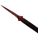 ★ StatTrak™ Stiletto Knife | Crimson Web (Minimal Wear)