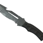 ★ StatTrak™ Survival Knife | Damascus Steel (Battle-Scarred)