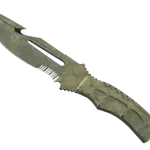 ★ StatTrak™ Survival Knife | Safari Mesh (Battle-Scarred)
