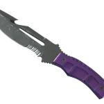 ★ Survival Knife | Ultraviolet (Battle-Scarred)