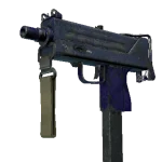 MAC-10 | Indigo (Battle-Scarred)