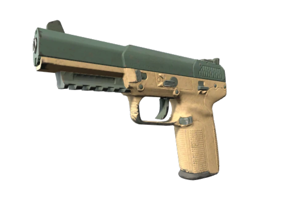Souvenir Five-SeveN | Contractor (Well-Worn) - Image 1