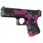 Souvenir Glock-18 | Pink DDPAT (Well-Worn)