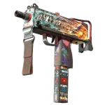 Souvenir MAC-10 | Derailment (Battle-Scarred)