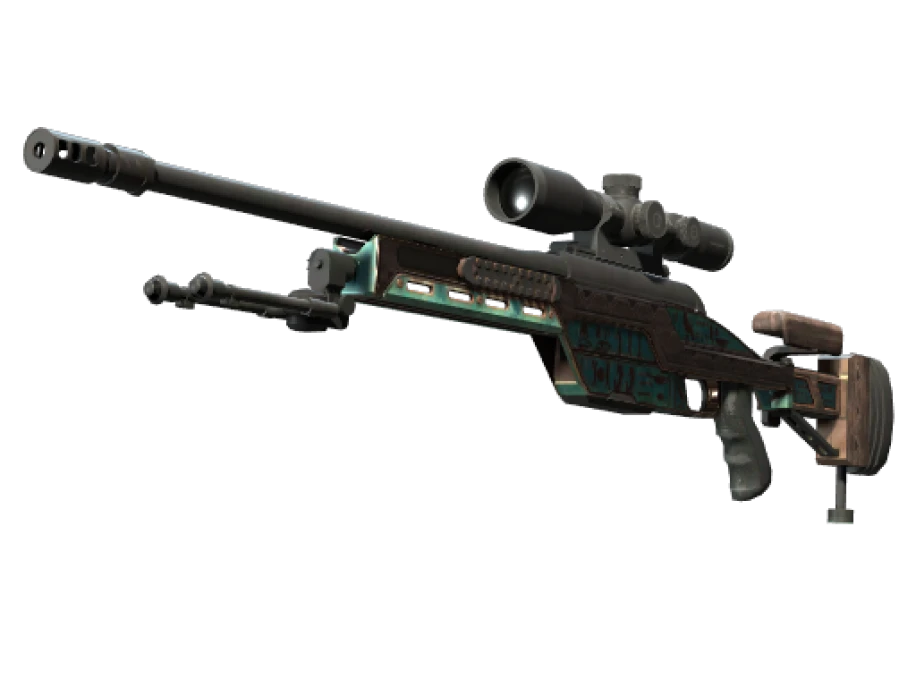 Souvenir SSG 08 | Azure Glyph (Field-Tested) - Image 1