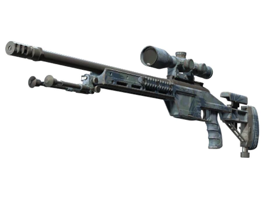 Souvenir SSG 08 | Tropical Storm (Well-Worn) - Image 1