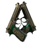 StatTrak™ Dual Berettas | Royal Consorts (Minimal Wear)