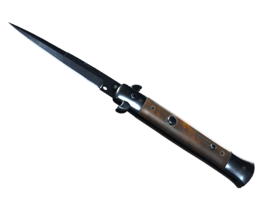 ★ StatTrak™ Stiletto Knife | Blue Steel (Factory New) - Image 1