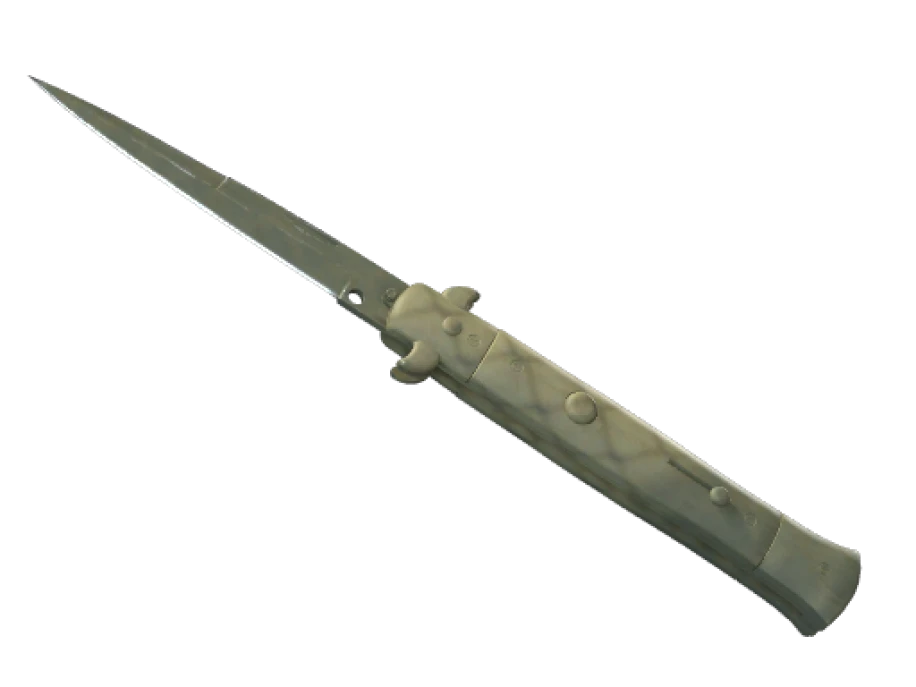 ★ StatTrak™ Stiletto Knife | Safari Mesh (Well-Worn) - Image 1
