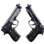 Dual Berettas | Moon in Libra (Battle-Scarred)