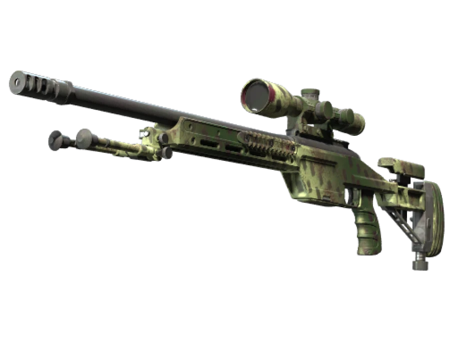 SSG 08 | Lichen Dashed (Factory New) - Image 1