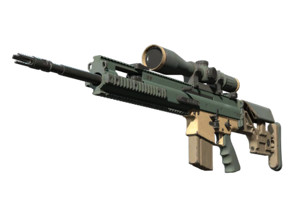 Souvenir SCAR-20 | Contractor (Well-Worn) - Image 1
