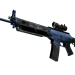 Souvenir SG 553 | Anodized Navy (Minimal Wear)