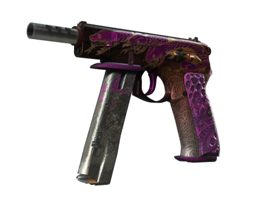 StatTrak™ CZ75-Auto | Xiangliu (Well-Worn) - Image 1
