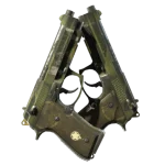 StatTrak™ Dual Berettas | Retribution (Well-Worn)