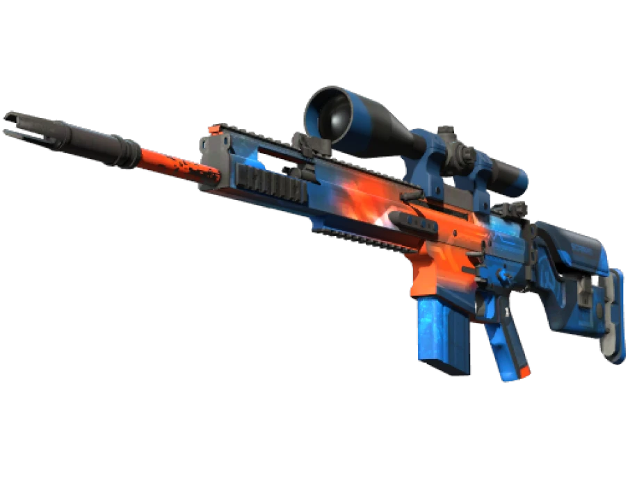 StatTrak™ SCAR-20 | Cardiac (Minimal Wear) - Image 1