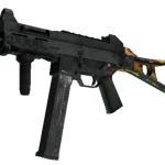 UMP-45 | Caramel (Battle-Scarred)