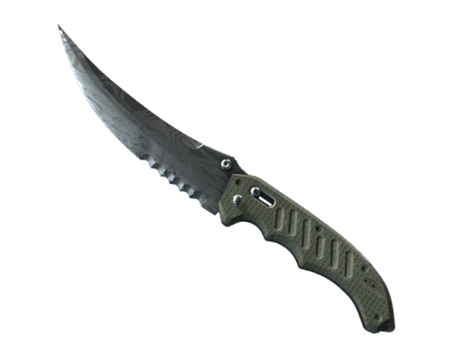★ Flip Knife | Damascus Steel (Field-Tested) - Image 1