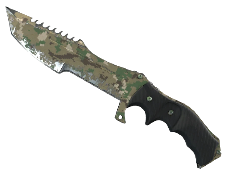 ★ Huntsman Knife | Forest DDPAT (Well-Worn) - Image 1