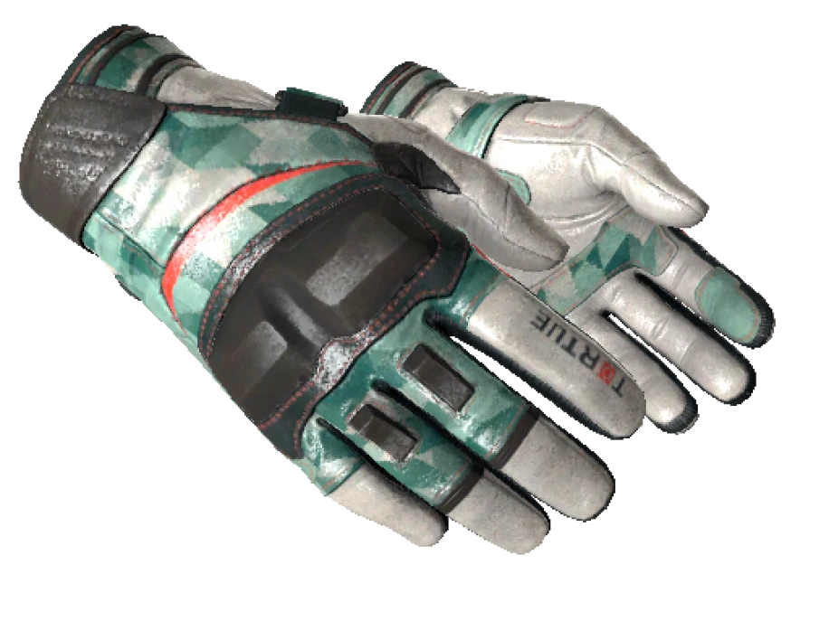 ★ Moto Gloves | Spearmint (Minimal Wear) - Image 1