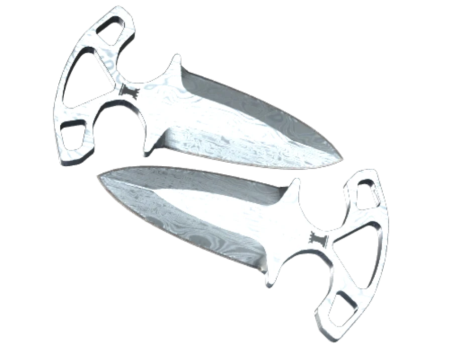 ★ Shadow Daggers | Damascus Steel (Minimal Wear) - Image 1