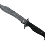 ★ StatTrak™ Bowie Knife | Damascus Steel (Battle-Scarred)