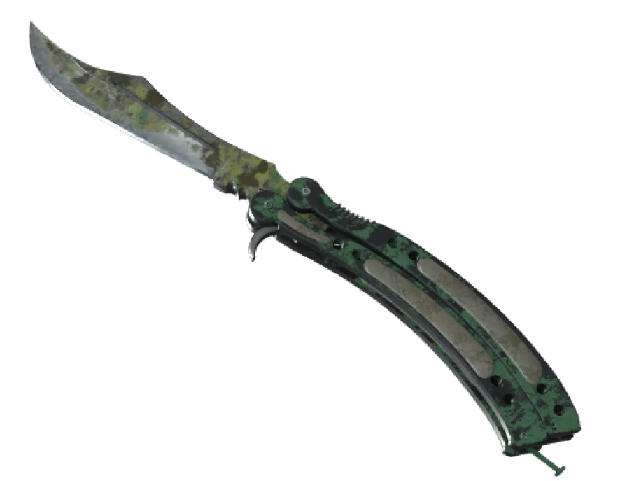 ★ StatTrak™ Butterfly Knife | Boreal Forest (Battle-Scarred) - Image 1