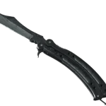 ★ StatTrak™ Butterfly Knife | Damascus Steel (Battle-Scarred)