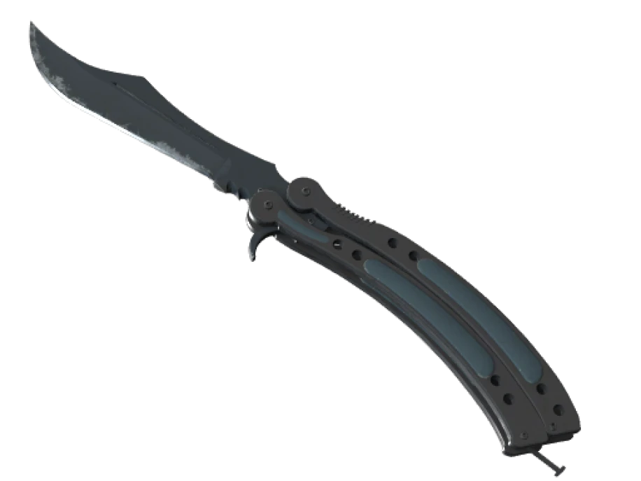 ★ StatTrak™ Butterfly Knife | Night (Field-Tested) - Image 1